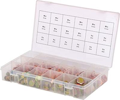 KS Tools 970.0200 Assortiment oliespanschroeven en -afdichtringen, 534-delig