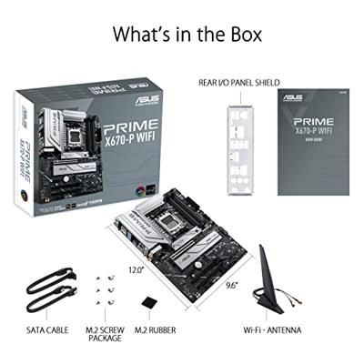 Moederbord AMD ASUS PRIME X670-P WIFI Moederbord AMD ASUS PRIME X670-P WIFI