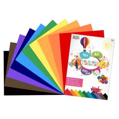 Creative Craft Group Gekleurd karton a3 10 vellen, 300 gsm