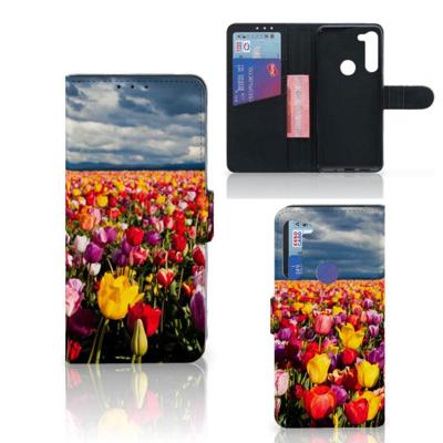 Motorola G8 Power Hoesje Tulpen Motorola G8 Power Hoesje Tulpen
