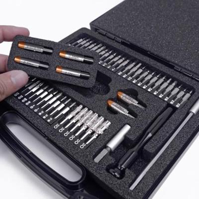 BERNSTEIN Tools for Electronics Bernstein Werkzeugfabrik 4-970 Bitset 51-delig Incl. momentadapter