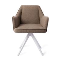 Jesper Home Eetkamerstoel 'Tome' Turn White, Draaibaar, kleur Idaho Potato - thumbnail