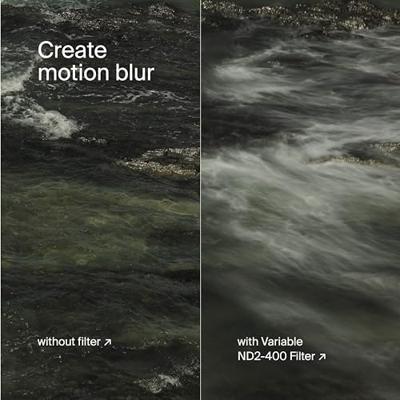 Urth 39mm ND2 400 (1 8.6 Stop) Variable ND Lens Filter