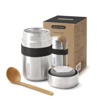 Zwart+Blum Voedselcontainer - 0,4 liter - Zwart - thumbnail