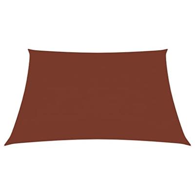 VidaXL Zonnescherm vierkant 3x3 m oxford stof terracottakleurig