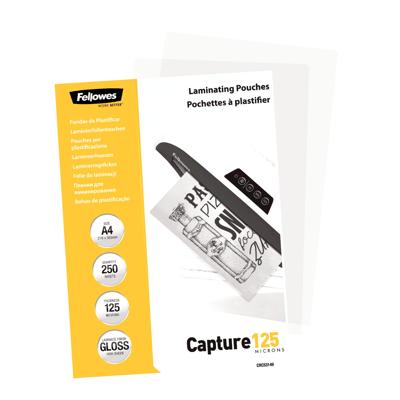Fellowes Lamineerfolie DIN A4 125 micron glanzend 250 stuk(s)