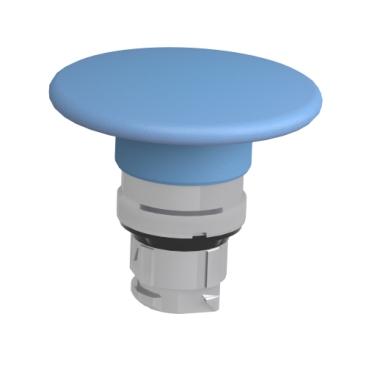 Schneider Electric ZB4BR6 ZB4BR6 Terugstelbaar (Ø) 22 mm Zonder markering Chroom, Blauw 1 stuk(s)