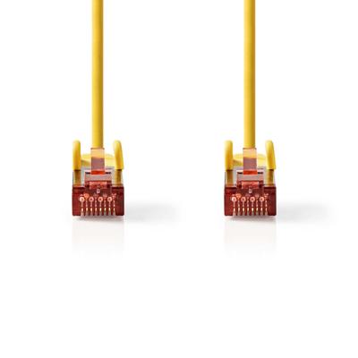 CAT6-kabel | RJ45 Male | RJ45 Male | S/FTP | 1.00 m | Rond | LSZH | Geel