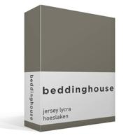 Beddinghouse Beddinghouse Jersey Lycra Hoeslaken 140/160x200/220 cm Warm Grey - thumbnail