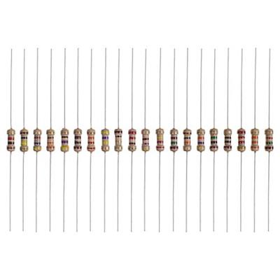 Quadrios 2109P137 2109P137 Koolfilmweerstand assortiment Axiaal bedraad 800 stuk(s) Box
