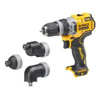 DeWalt DCD703NT Accuboormachine | met 4 verwisselbare koppen | 12 V | Excl. accu en lader - DCD703NT-XJ - thumbnail