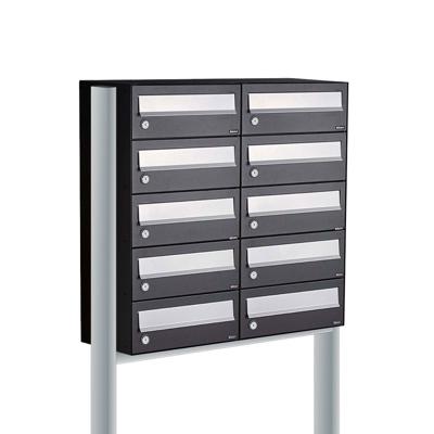 Allux Hive Set 2-Breed, 5-Hoog Met Dak Op Statief Zwart - 40030070_2x5ds Allux Hive Set 2-Breed, 5-Hoog Met Dak Op Statief Zwart - 40030070_2x5ds
