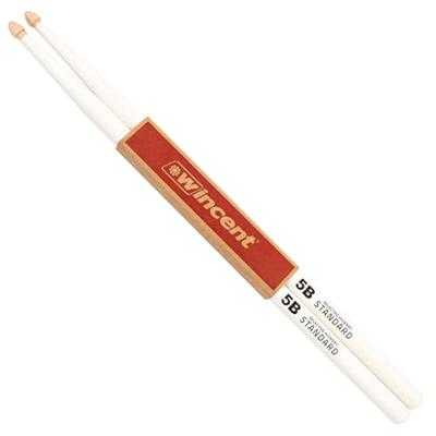 Wincent 5BCW Hickory Natural White drumstokken Wincent 5BCW Hickory Natural White drumstokken