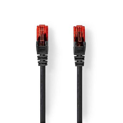 CAT6-kabel | RJ45 (8P8C) Male | RJ45 (8P8C) Male | UTP | 20 m | Rond | PVC | Zwart