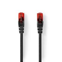 CAT6-kabel | RJ45 (8P8C) Male | RJ45 (8P8C) Male | UTP | 20 m | Rond | PVC | Zwart - thumbnail