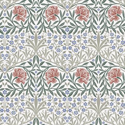 Dutch Wallcoverings Hidden Treasures 2 -Oxford Union Pink/Grn - Roze/Groen