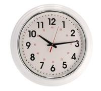 Gerimport Wandklok 50 x 9 Cm Kunststof Wit - thumbnail