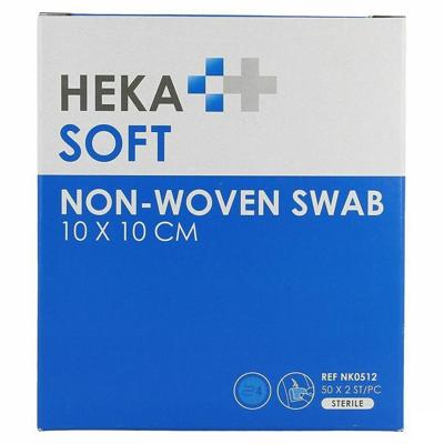 Hekasoft Kompres Non-wov. Steriel 10x10cm 2x50