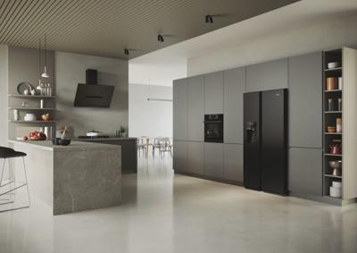 Haier SBS 90 Serie 5 HSR5918DIPB amerikaanse koelkast Vrijstaand 511 l D Zwart