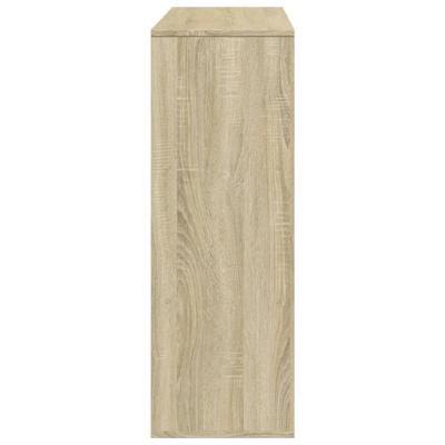 Boekenkast / kamerscherm 100x33x94,5 cm sonoma eikenkleurig