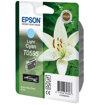 Epson Lily inktpatroon Light Cyan T0595 Ultra Chrome K3