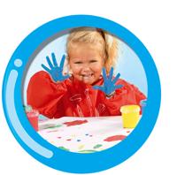 SES Creative Vingerverf 4x150ml - thumbnail