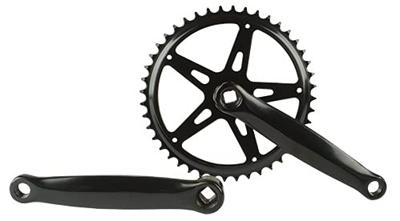 Hzb crankset / kettingwiel staal 44t 1/8 + 3/32 170 mm -1 mm zwart