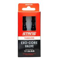 STANS Stan&apos;s tubeless exo-core valves - medium - black - thumbnail