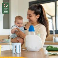 Flessenwarmer EASY+ BADABULLE wit - thumbnail
