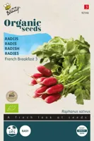 Zaden Organic Radijs French Breakfast 3 (BIO) Buzzy - Buzzy - thumbnail