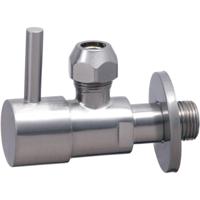 Xellanz Minimal Hoekstopkraan - 3/8x3/8 - of Knel - 10mm - Geborsteld Staal PVD - thumbnail