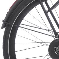 Cortina spatbordstang achter 28 e-nite black graphite matt - thumbnail