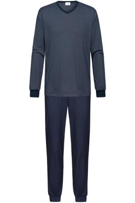 Mey Pyjama Bennison blauw