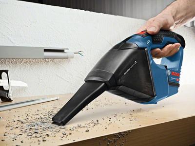 Bosch Blauw GAS 12V Professional accu stofzuiger | 12v 3.0Ah Li-ion - 06019E3003 - thumbnail