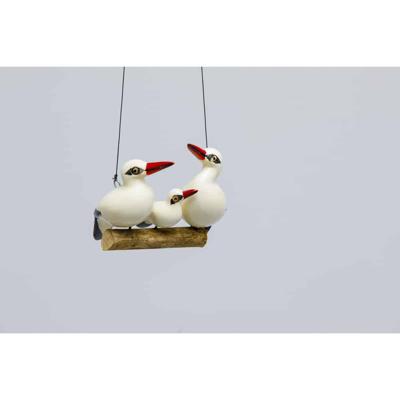 Metalen Ooievaars Familie van 3 Metalen Ooievaars Familie van 3