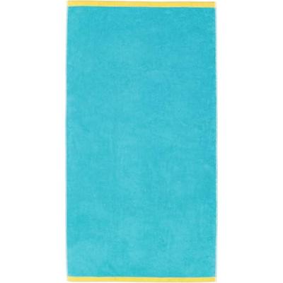 Cawö Cawo Lifestyle Splash Doubleface 7071 Douchelaken 70x140 türkis/apricot