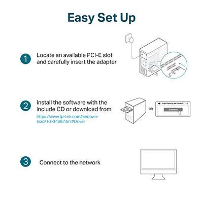 Netwerkkaart TP-Link TG-3468 Gigabit Ethernet - thumbnail
