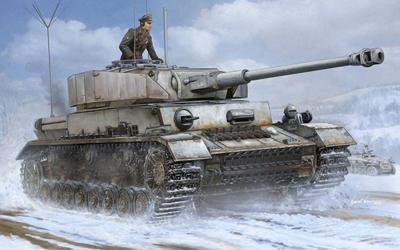 Trumpeter 1/16 German Pz.Beob.Wg.IV Ausf.J (Medium Tank) Trumpeter 1/16 German Pz.Beob.Wg.IV Ausf.J (Medium Tank)