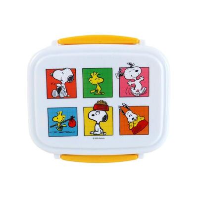 Peanuts Snoopy & Woodstock Clip Bento Box Lunchtrommel & bestek