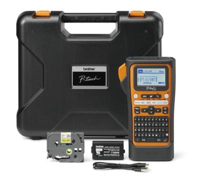 Brother PT-E310BTVP labelprinter Thermo transfer 180 x 180 DPI 20 mm/sec Bedraad en draadloos HSE/TZ