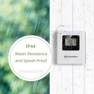 BRESSER Thermo Hygro Quadro NLX - Thermo-/Hygrometer met 3 Buitensensoren