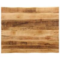 Tafelblad met natuurlijke rand 110x80x2,5 cm massief mangohout - thumbnail