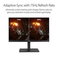ASUS VA27EQSB PC-monitor 27 inch FHD – IPS-paneel – 16:9 – 75 Hz – 1920 x 1080 – 300 cd/m² – displaypoort, HDMI, VGA en 2 x USB – Eye Care-technologie – luidsprekers – hoogteverstelling en rotatie - thumbnail