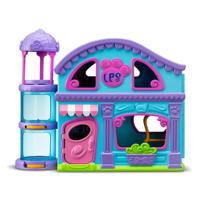 Speelset met 4 Pet Shop-figuurtjes en meer dan 20 accessoires - BANDAI - Littlest Pet Shop - Deluxe Pet Shop-huis - thumbnail
