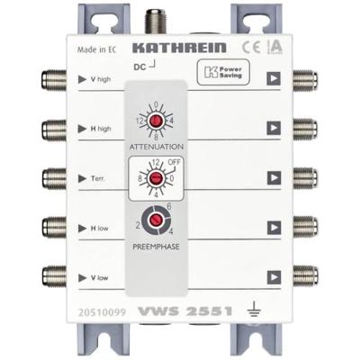 Kathrein VWS 2551 multischakelaar voor satelliet 1 ingang(en) 4 uitgang(en)