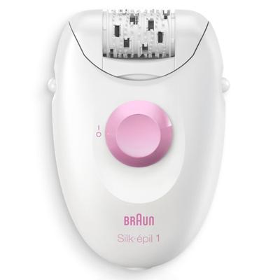 Braun SE1-000 Silk-Epil 1 Epilator Wit/Roze Braun SE1-000 Silk-Epil 1 Epilator Wit/Roze