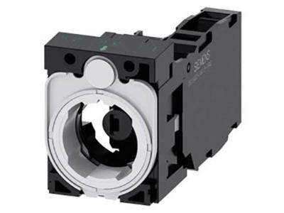 Siemens 3SU1501-1AG50-1FA0 Houder voor 3 modules 1x NC, 1x NO Blauw 1 stuk(s)