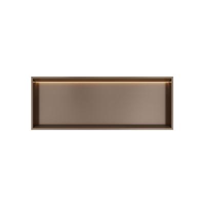 Hotbath &More Inbouwnis - 30 x 80 x 10 cm - met LED-verlichting - Tuscan Bronze