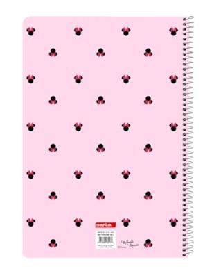 Ringmap Minnie Mouse Naive Roze A4 21.5 x 31 x 1 cm