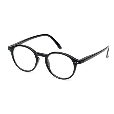 Spectrum leesbril zwart rond 1.50
